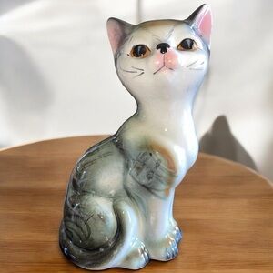 Vintage ceramic kitty, 1970’s,very good condition, minor scratches and crazing